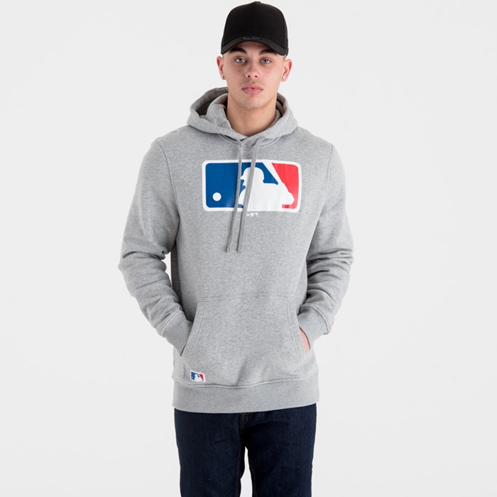 MLB Logo Miesten Hupparit Harmaat - New Era Vaatteet Halpa hinta FI-794158